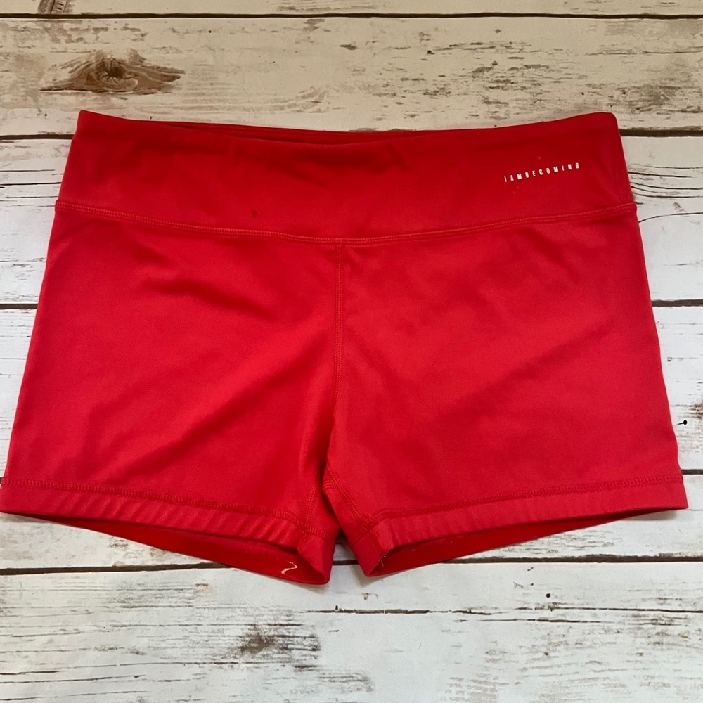IAB MFG Athletic Compression Shorts Red IAMBECOMING Size L